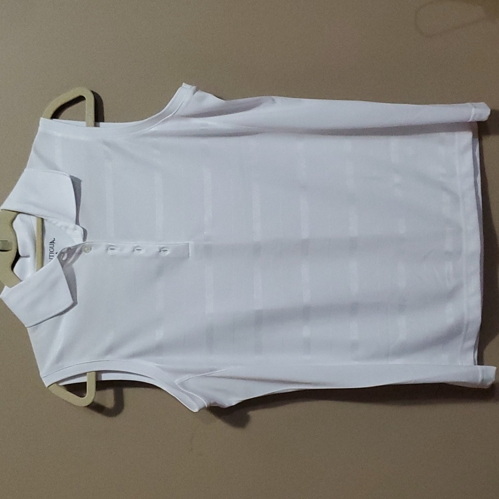 Antigua golf shirt size large